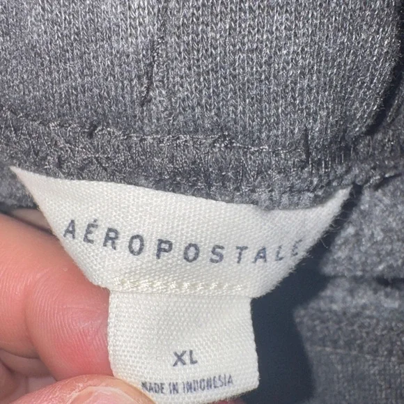 Aeropostale East Coast jogger sweatpants in a dark grey color - Picture 4 of 7